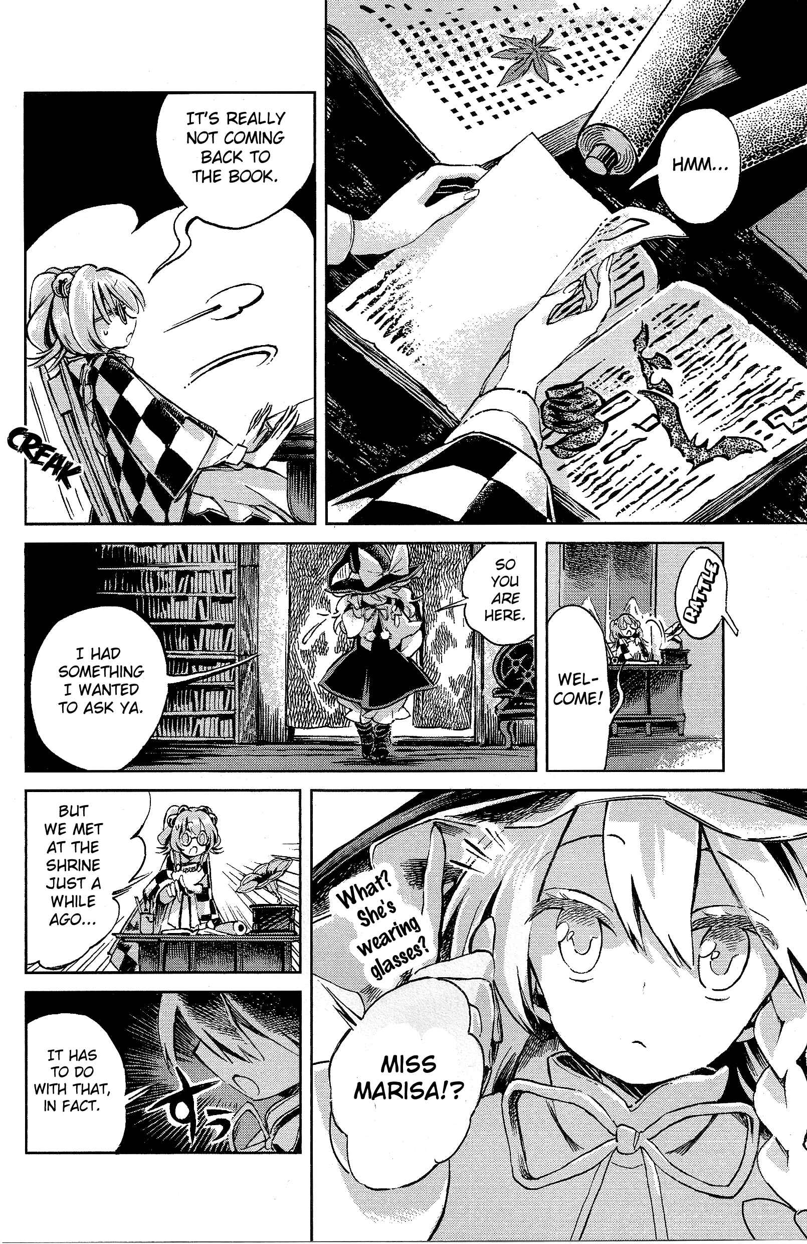 Page 8 Chapter 3 Touhou Suzunaan ~ Forbidden Scrollery.