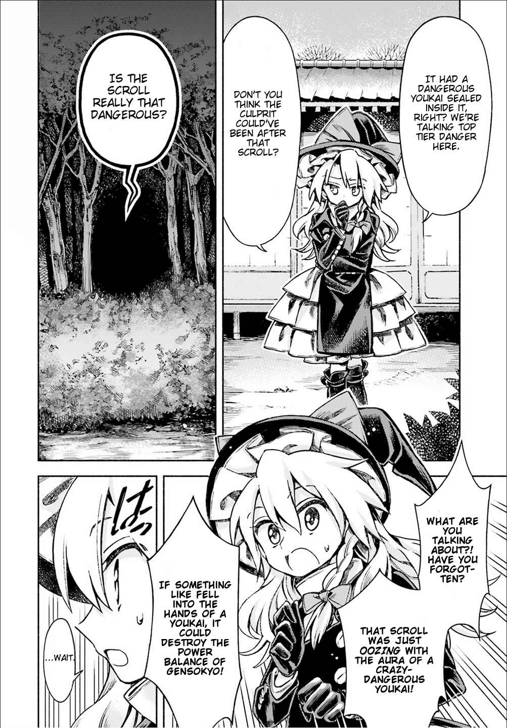 Page 14 Chapter 50 Touhou Suzunaan ~ Forbidden Scrollery.