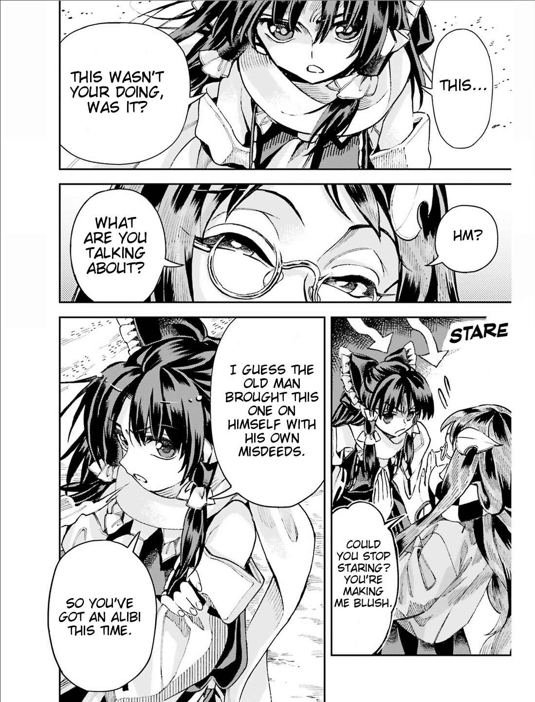 Page 20 Chapter 37 Touhou Suzunaan ~ Forbidden Scrollery.