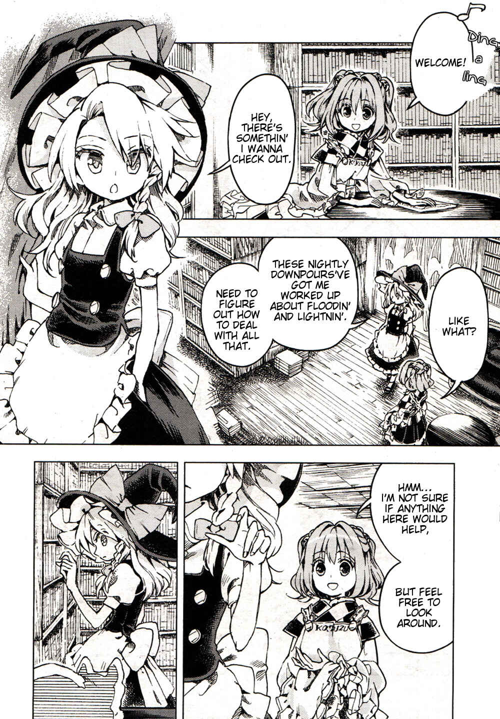 Page 6 Chapter 21 Touhou Suzunaan ~ Forbidden Scrollery.
