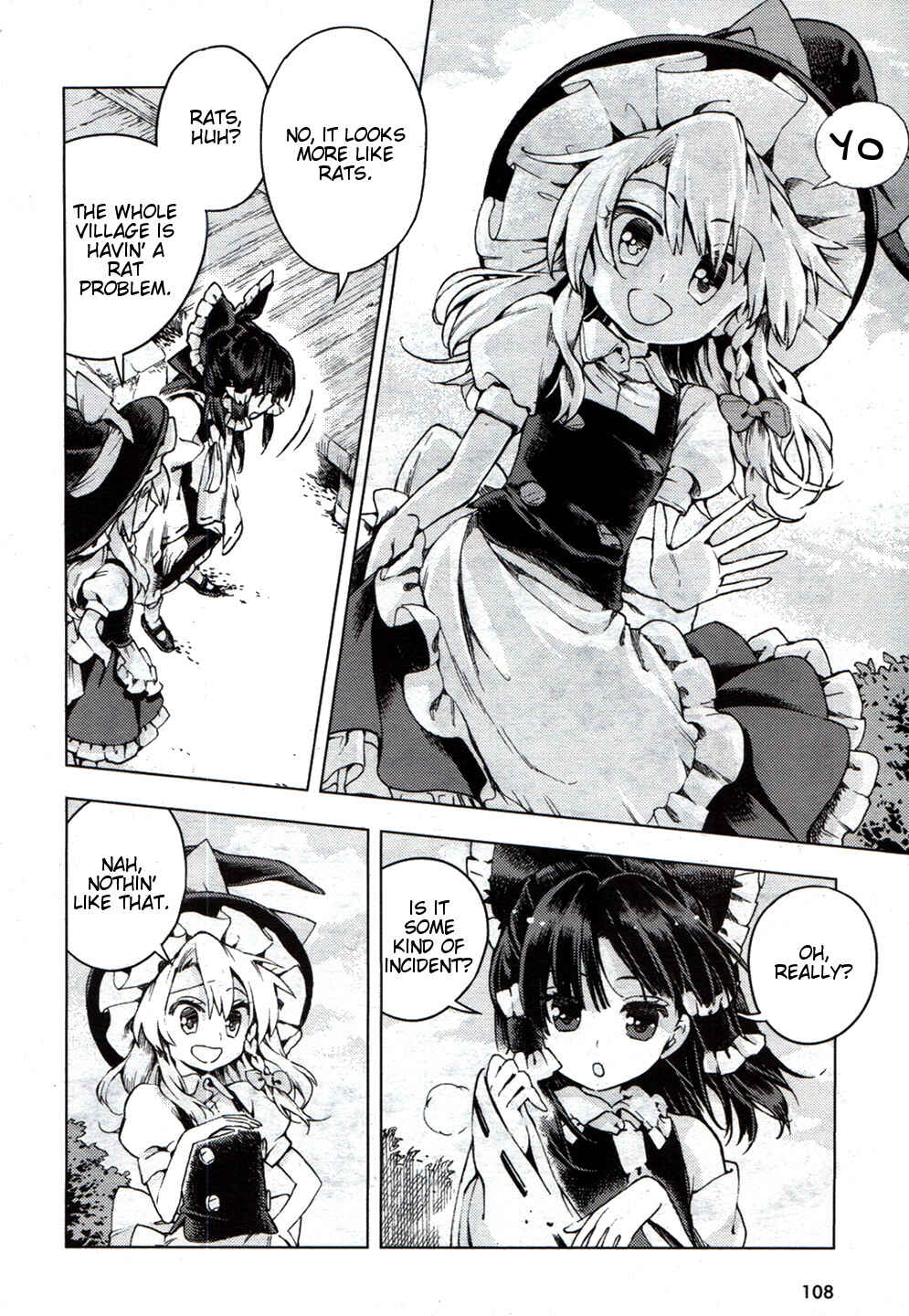 Page 12 Chapter 20 Touhou Suzunaan ~ Forbidden Scrollery.
