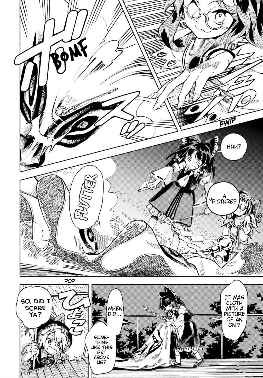 Page 18 Chapter 43 Touhou Suzunaan ~ Forbidden Scrollery.
