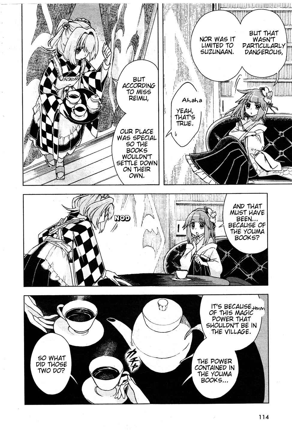 Page 9 Chapter 13 Touhou Suzunaan ~ Forbidden Scrollery.