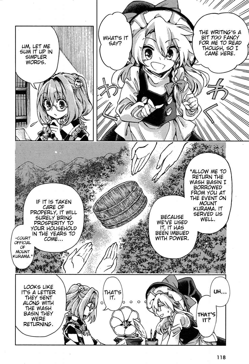 Page 4 Chapter 32 Touhou Suzunaan ~ Forbidden Scrollery.