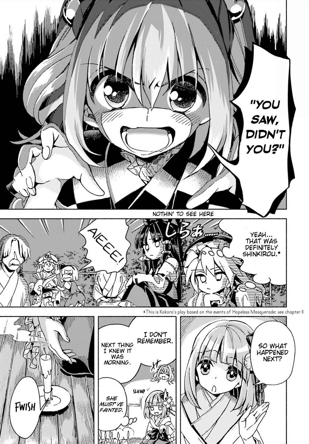 Page 15 Chapter 42 Touhou Suzunaan ~ Forbidden Scrollery.