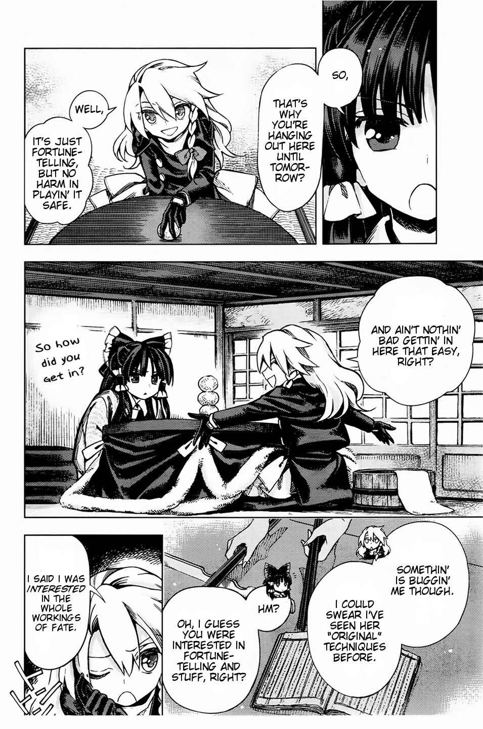 Page 4 Chapter 25 Touhou Suzunaan ~ Forbidden Scrollery.