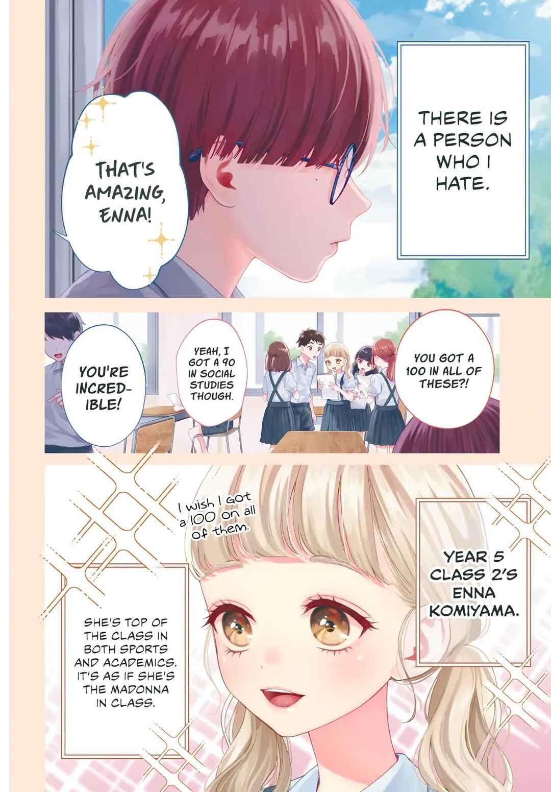 Page 3 Chapter 1 Komiyama ga Kirai da