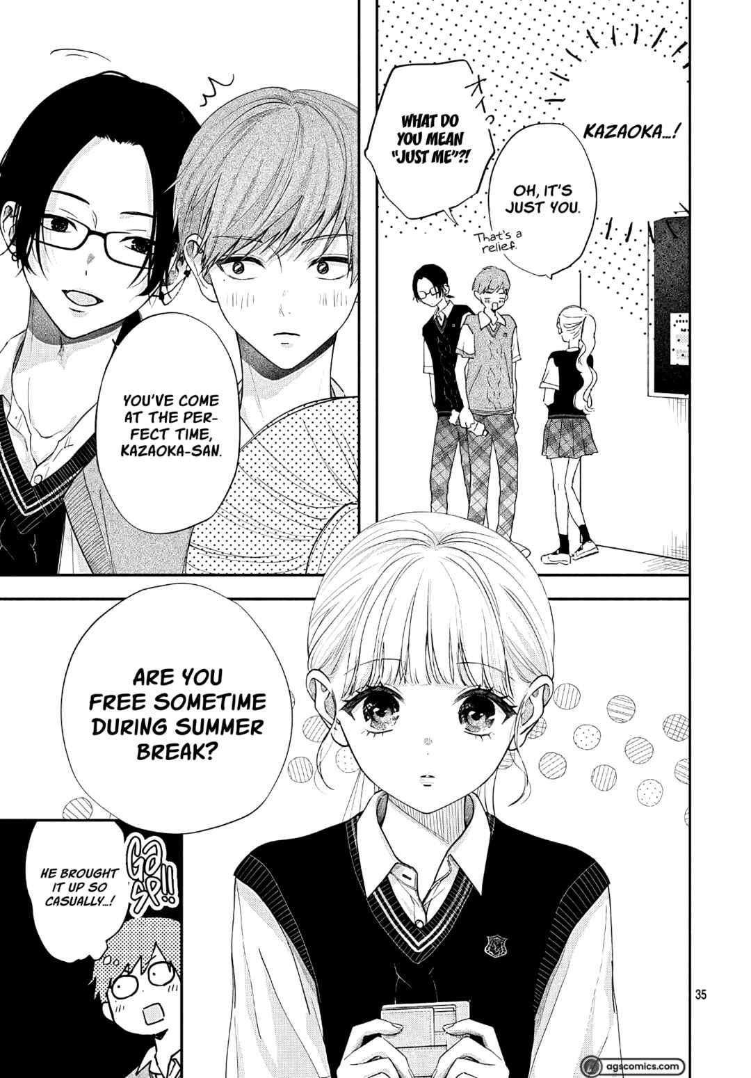Page 36 Chapter 11 Komiyama ga Kirai da