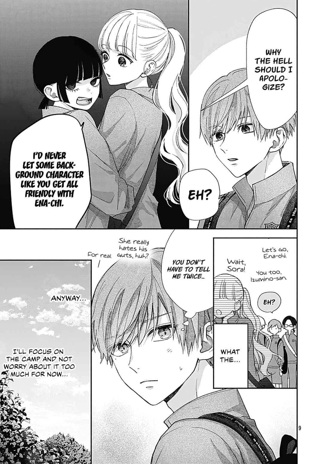 Page 9 Chapter 4 Komiyama ga Kirai da