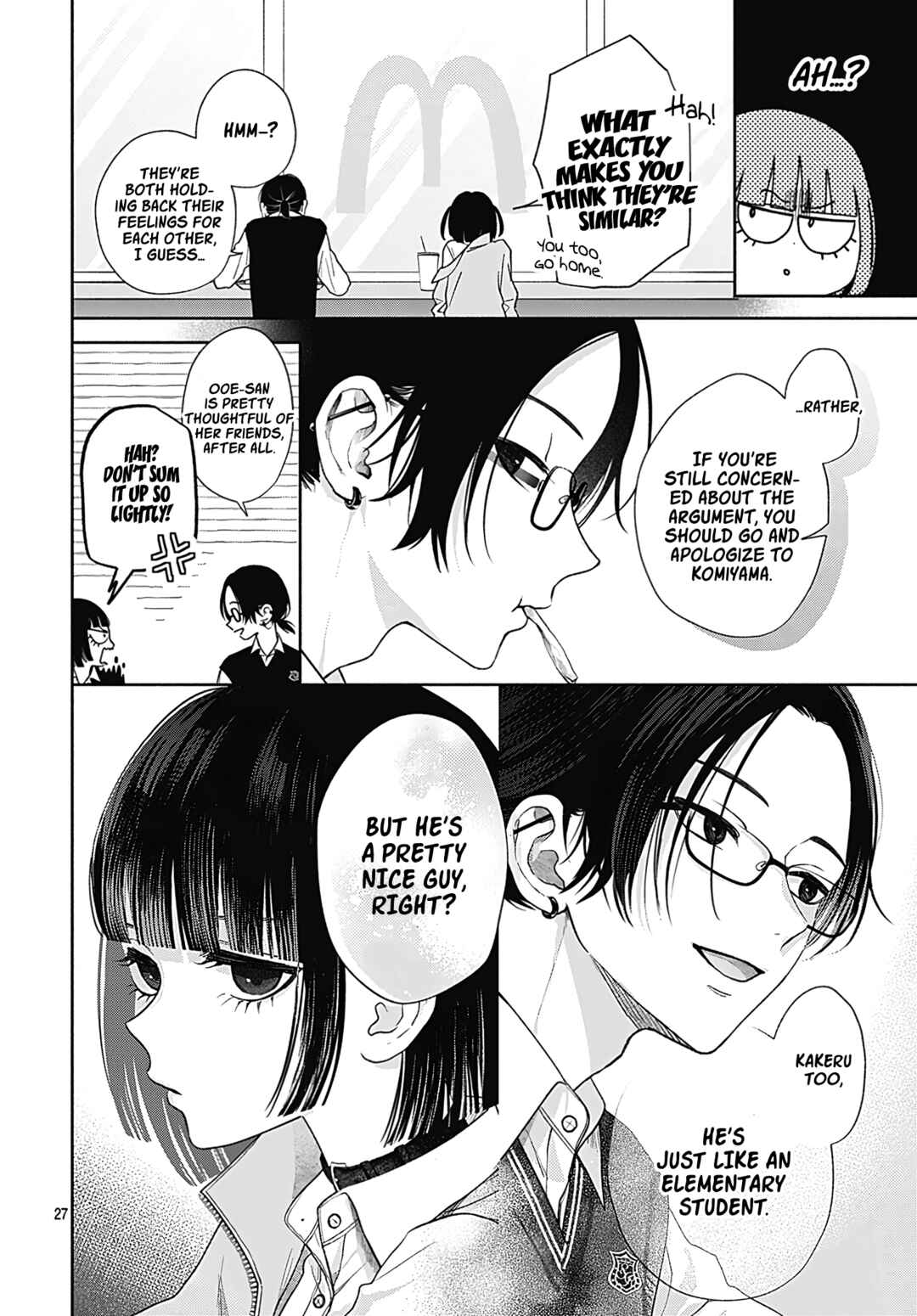 Page 27 Chapter 3 Komiyama ga Kirai da