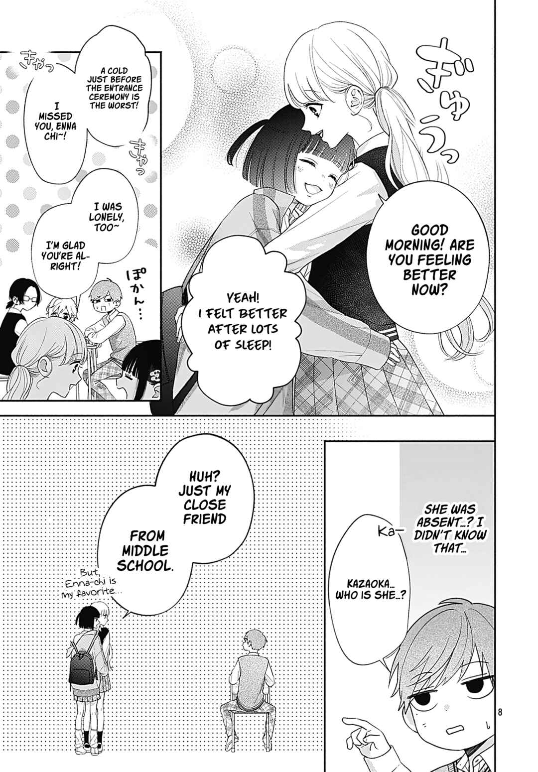 Page 8 Chapter 3 Komiyama ga Kirai da