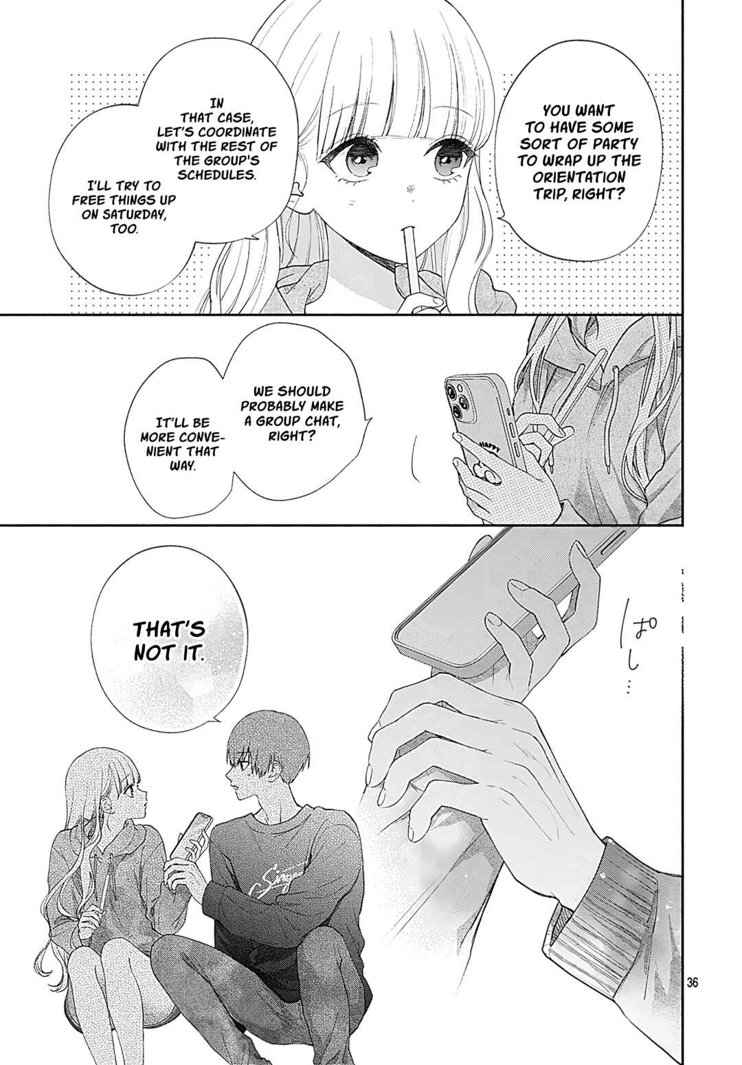 Page 36 Chapter 5 Komiyama ga Kirai da