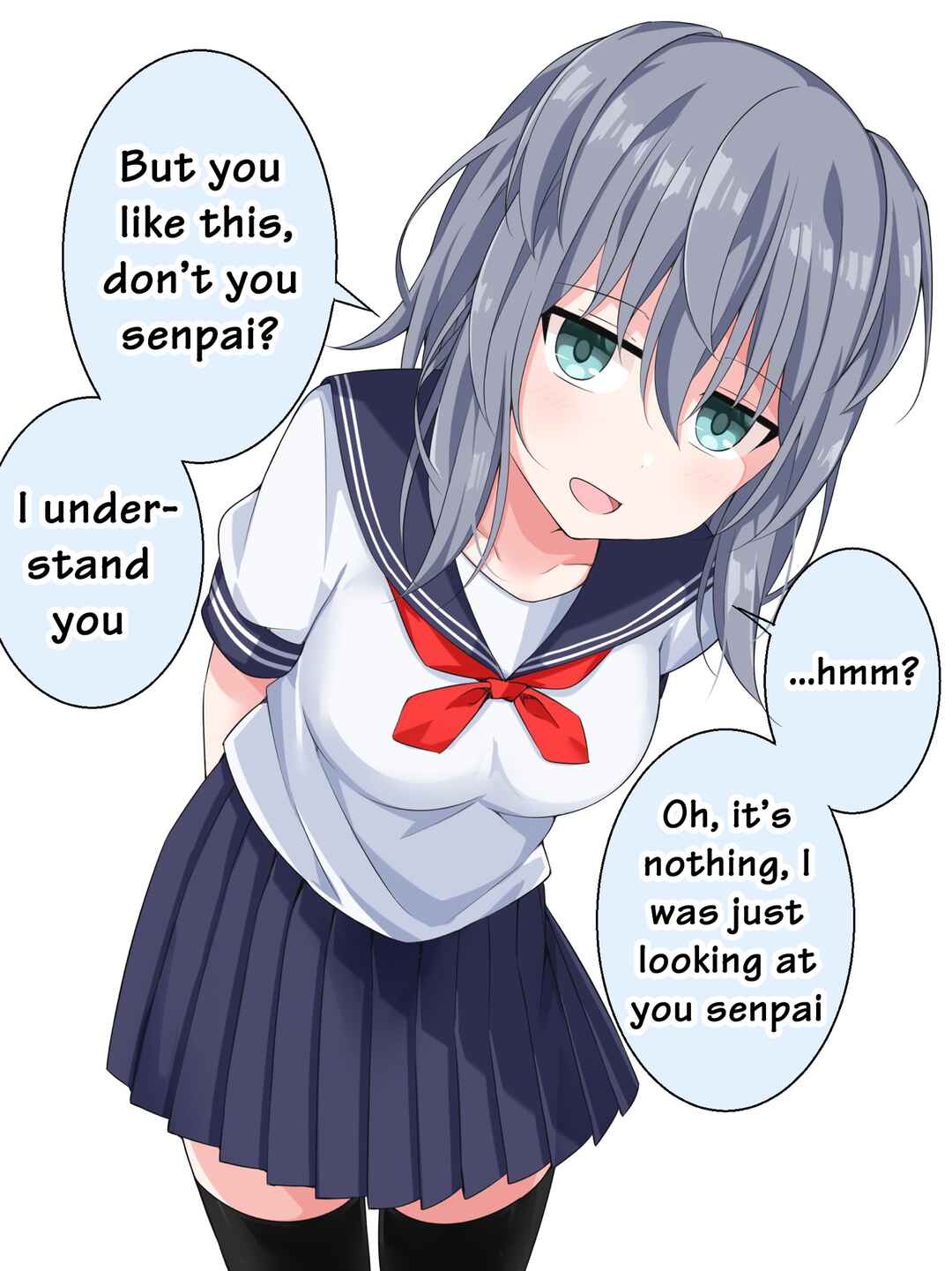 Page 1 Chapter 13.1 Kouhai-chan Who Understands You