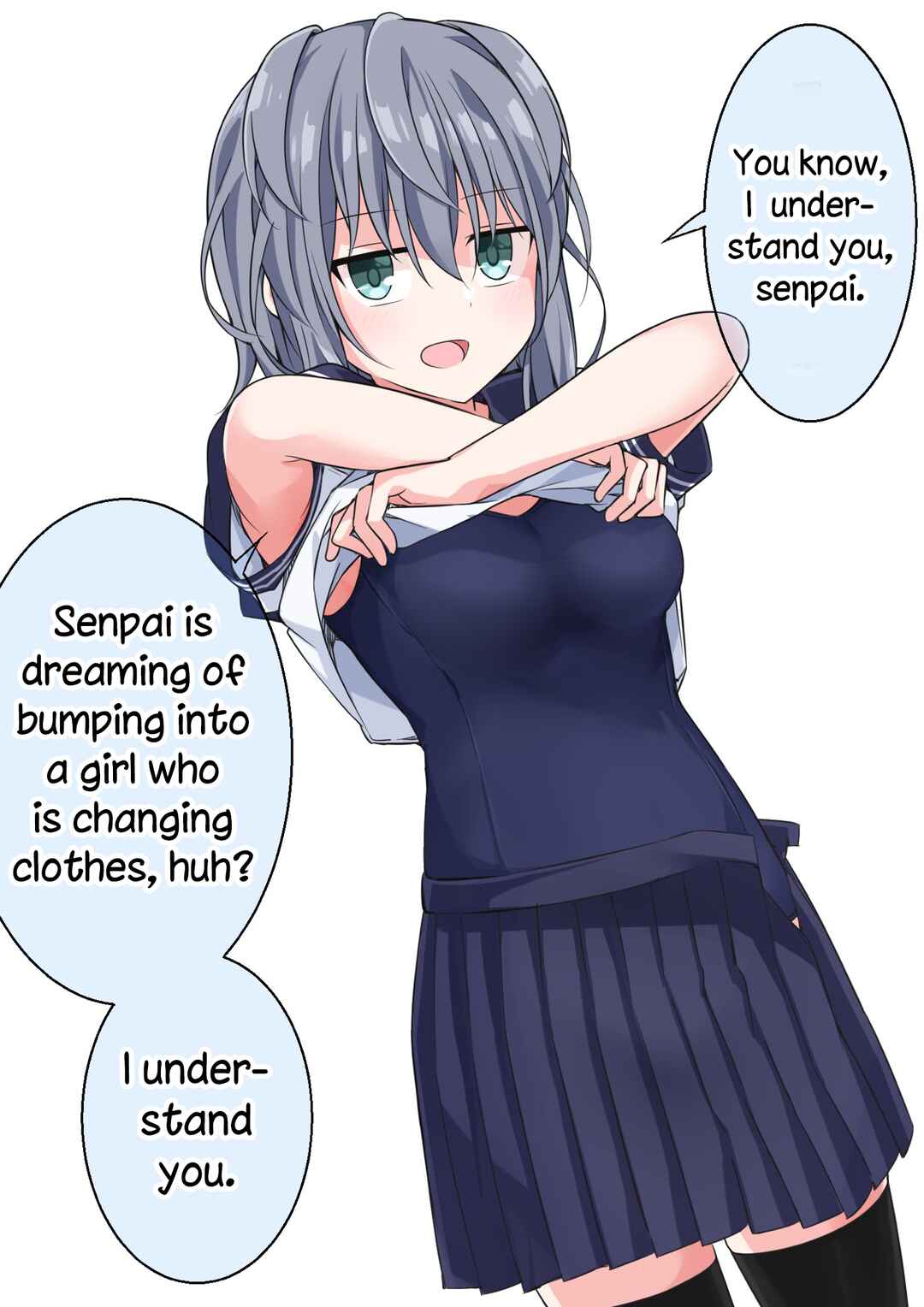 Page 1 Chapter 13 Kouhai-chan Who Understands You