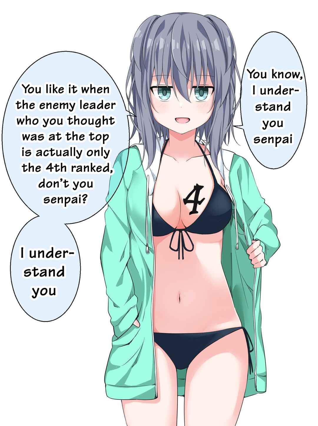Page 1 Chapter 14.1 Kouhai-chan Who Understands You