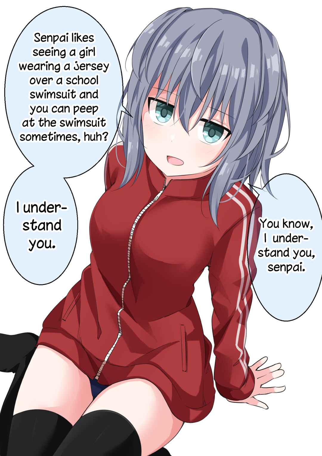 Page 1 Chapter 14 Kouhai-chan Who Understands You