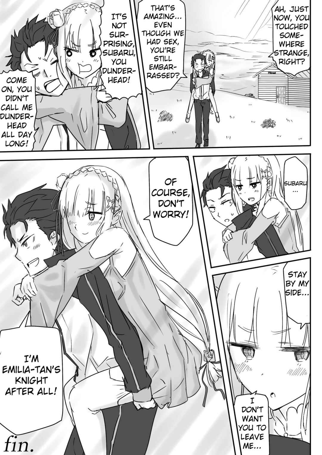 Page 102 Chapter Unknown_cf8f Re:Zero kara Hajimeru Isekai Seikatsu - Emilia-tan to Sugo-ku Sex (Doujinshi)