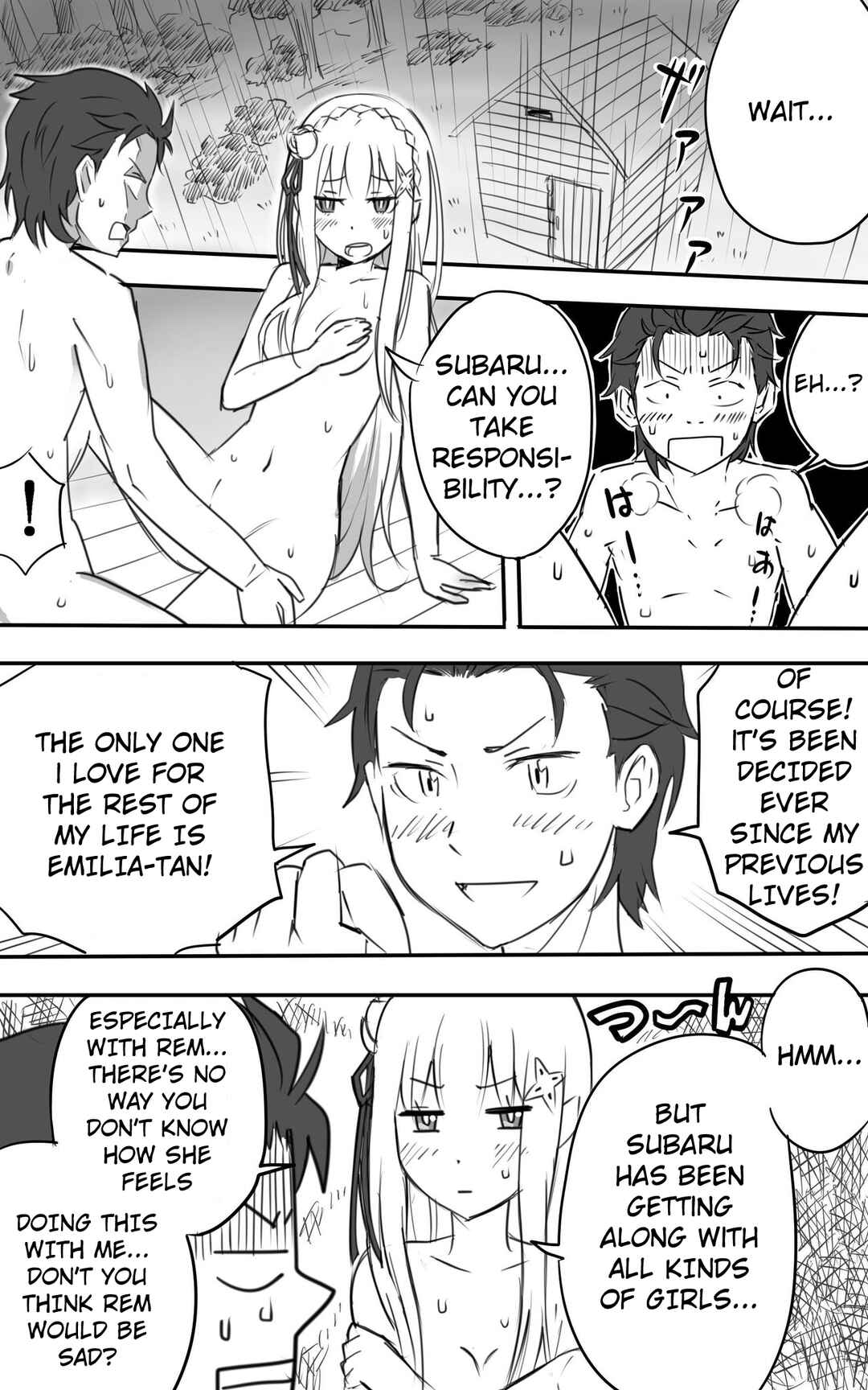 Page 29 Chapter Unknown_cf8f Re:Zero kara Hajimeru Isekai Seikatsu - Emilia-tan to Sugo-ku Sex (Doujinshi)