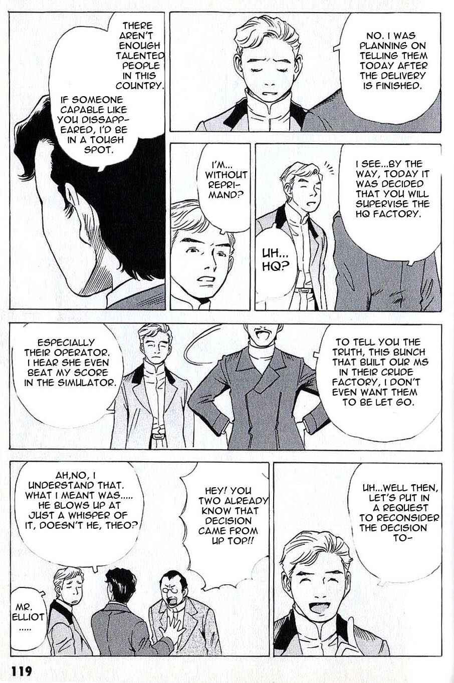 Page 14 Chapter 7 Developers - Mobile Suit Gundam: Before the One Year War