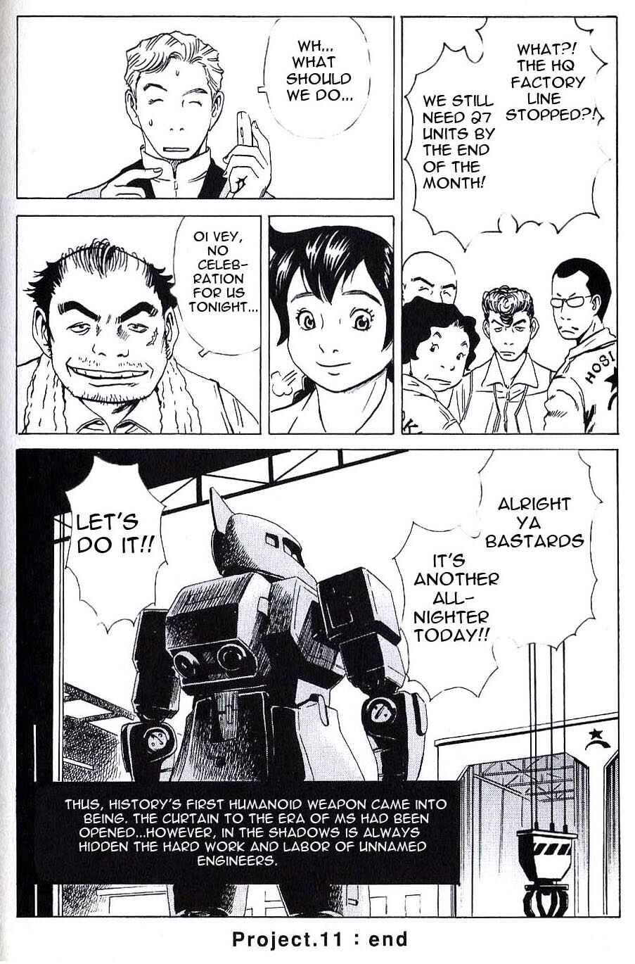 Page 16 Chapter 11 Developers - Mobile Suit Gundam: Before the One Year War