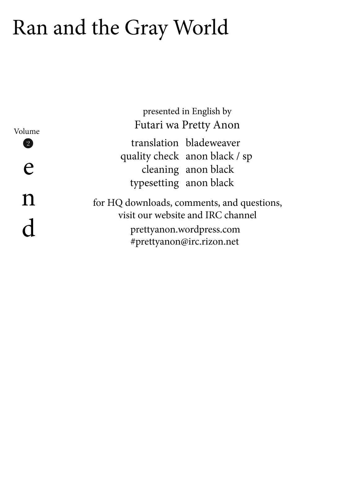 Page 29 Chapter 11 Ran and the Gray World