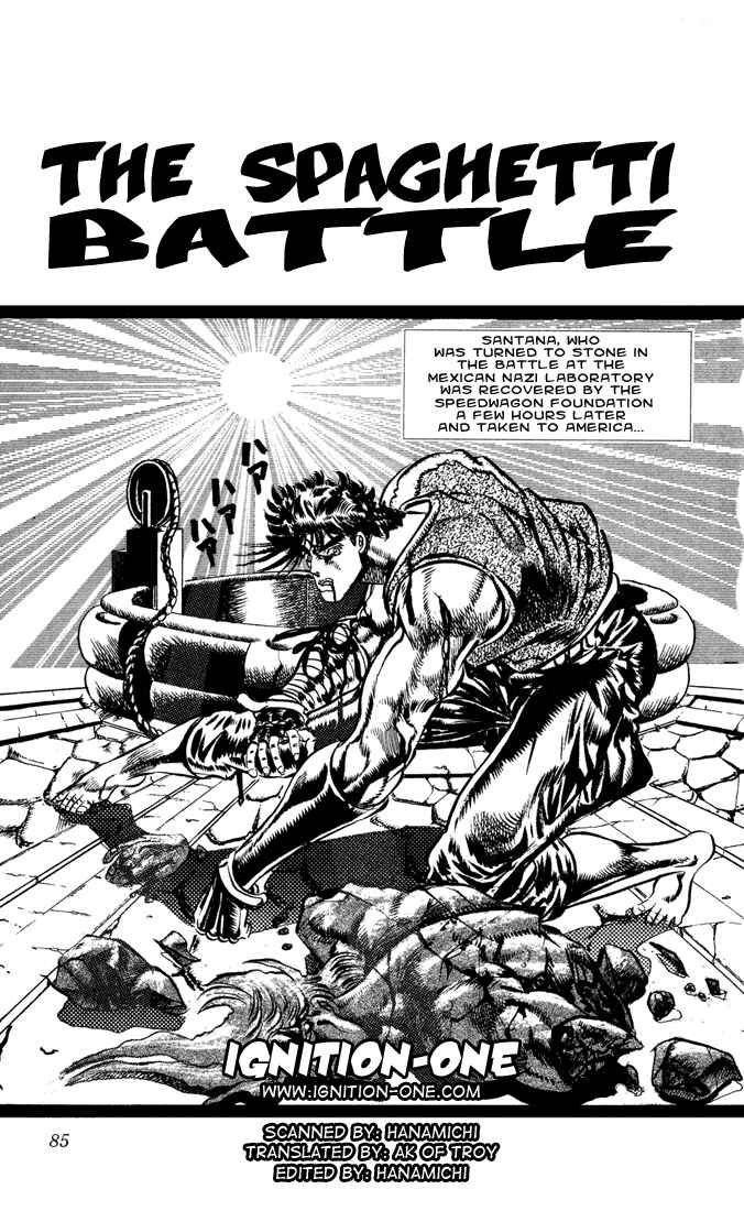 Page 1 Chapter 18 JoJos Bizarre Adventure Part 2 - Battle Tendency