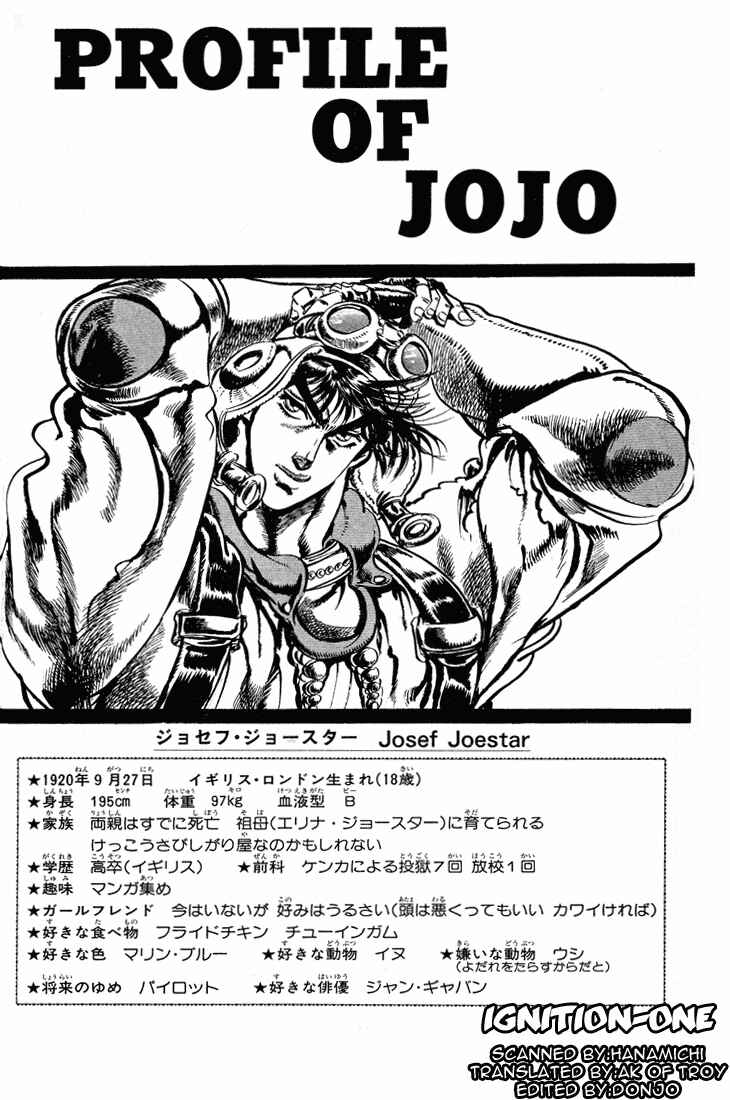 Page 1 Chapter 29 JoJos Bizarre Adventure Part 2 - Battle Tendency