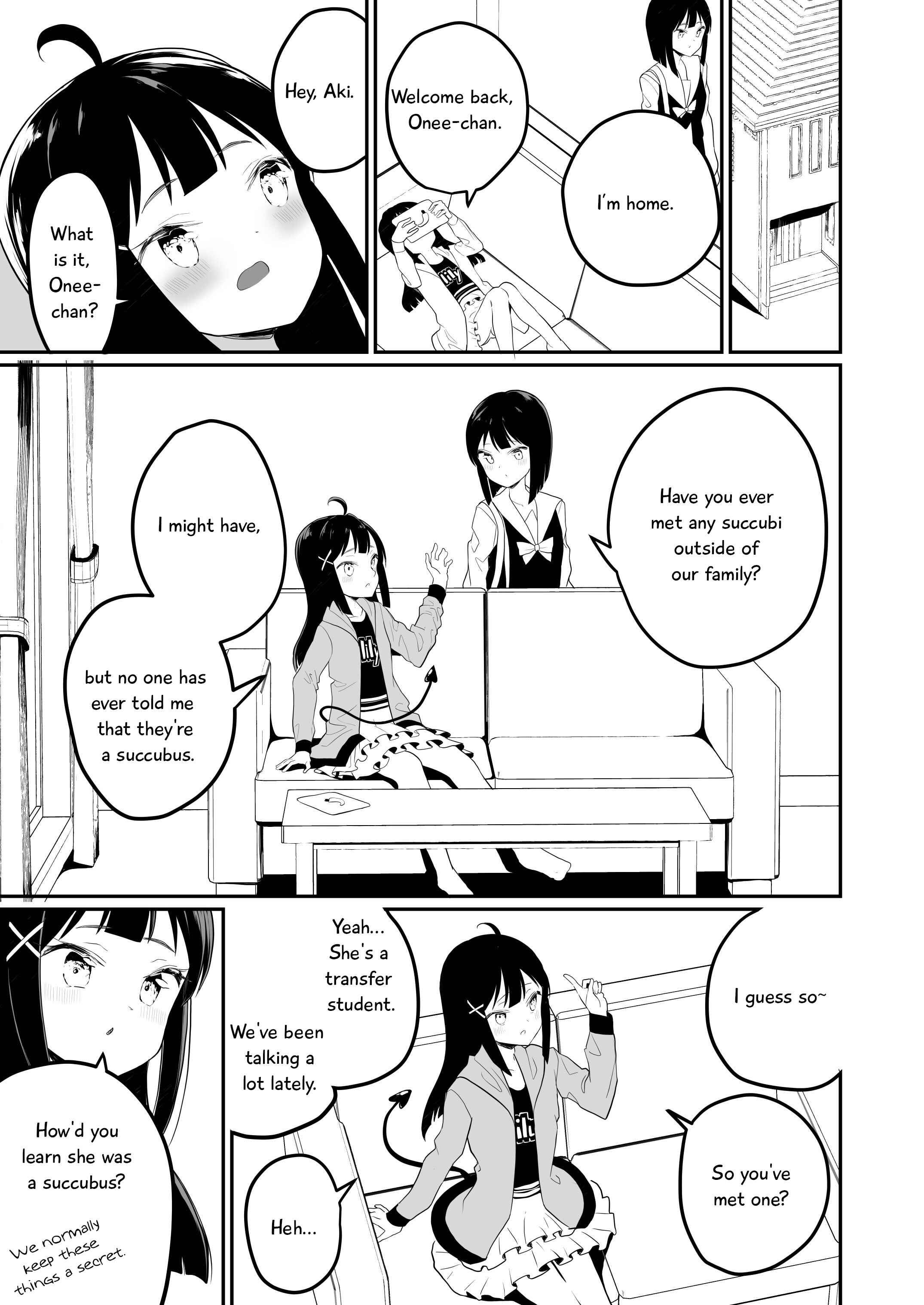Page 1 Chapter 7 Succubus no Yuri na Hanashi