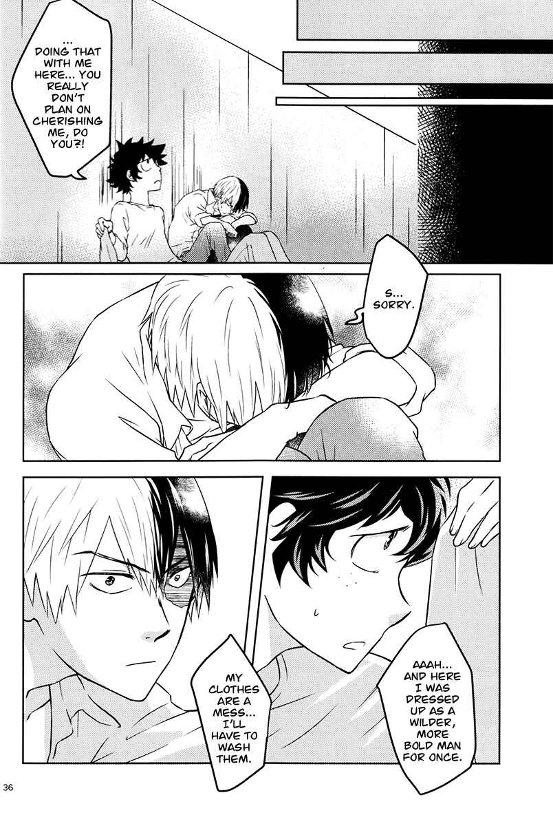 Page 37 Chapter Unknown_0fa4 Boku no Hero Academia - Rojiura no Jijou (Doujinshi)