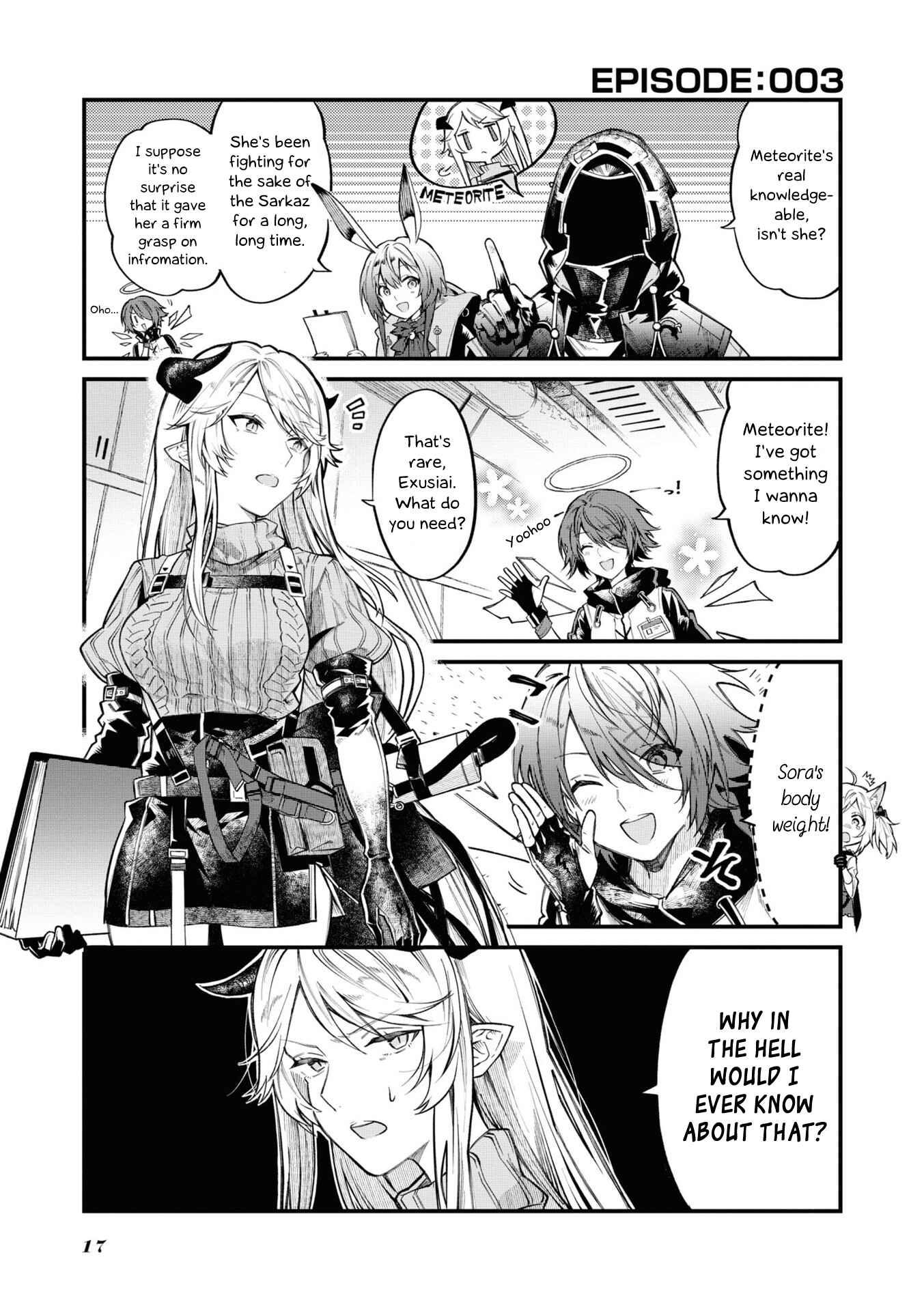 Page 1 Chapter 3 Arknights: OPERATORS!