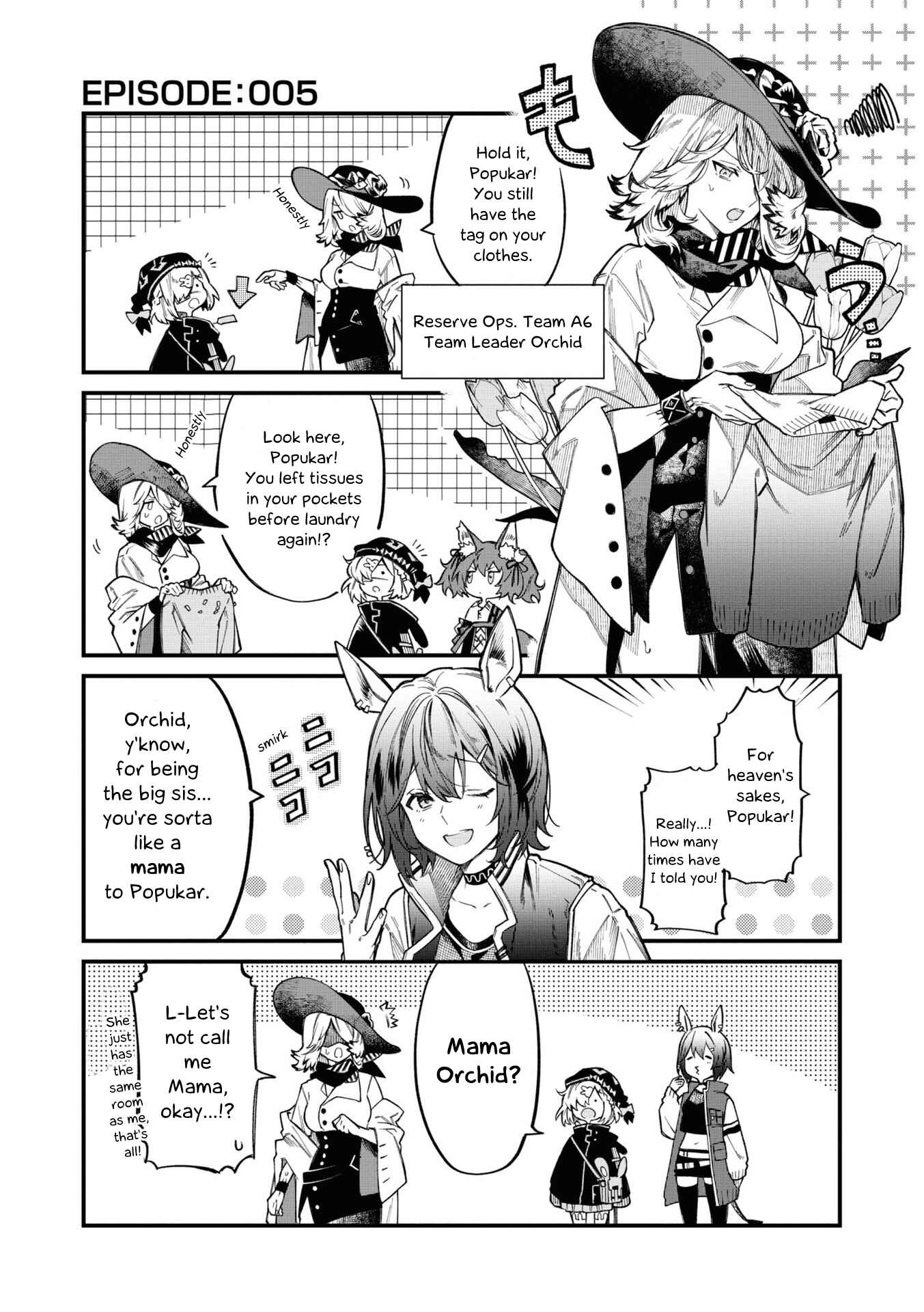 Page 1 Chapter 5 Arknights: OPERATORS!