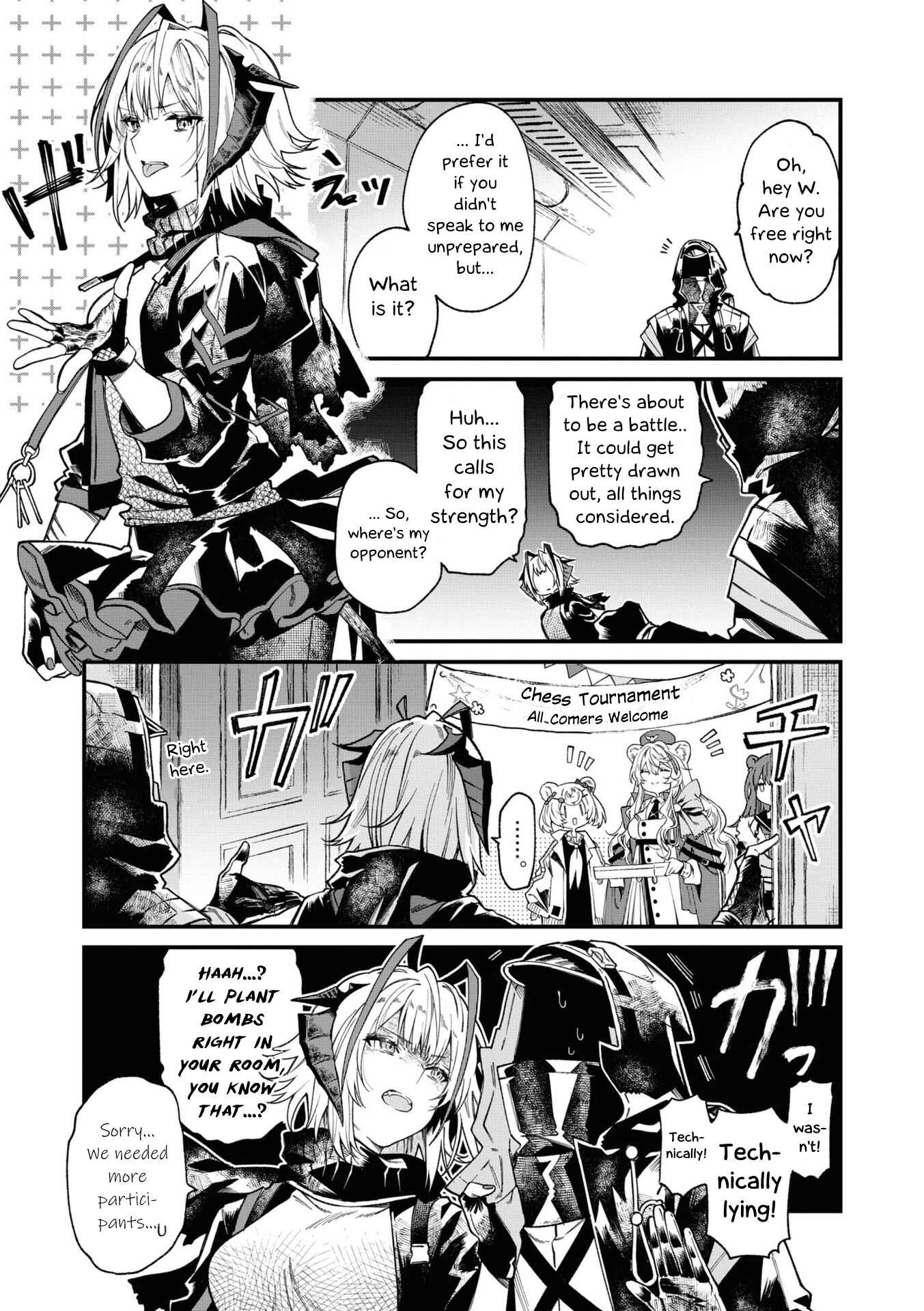 Page 3 Chapter 19.2 Arknights: OPERATORS!
