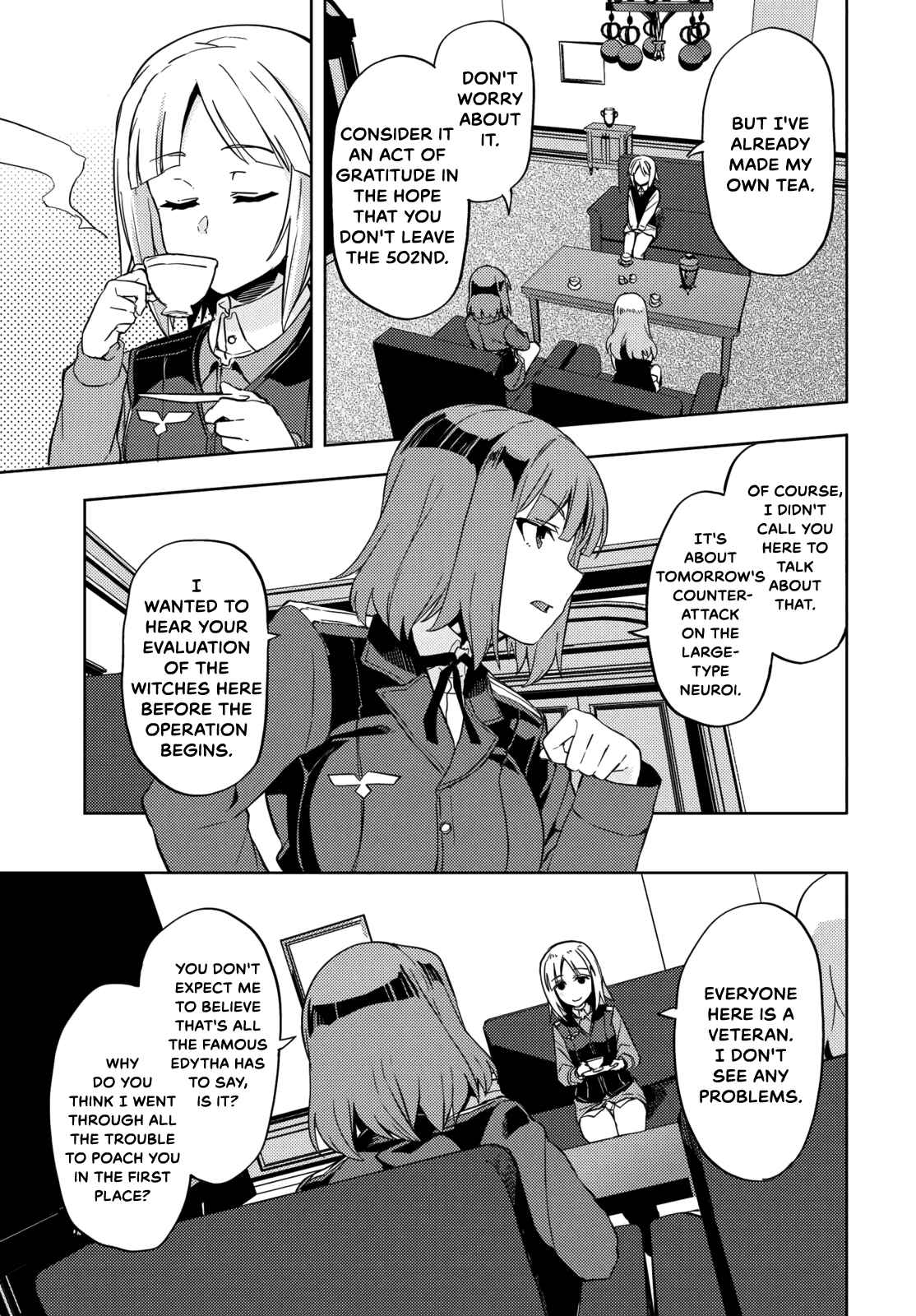 Page 15 Chapter 9 Brave Witches Prequel: The Vast Land of Orussia