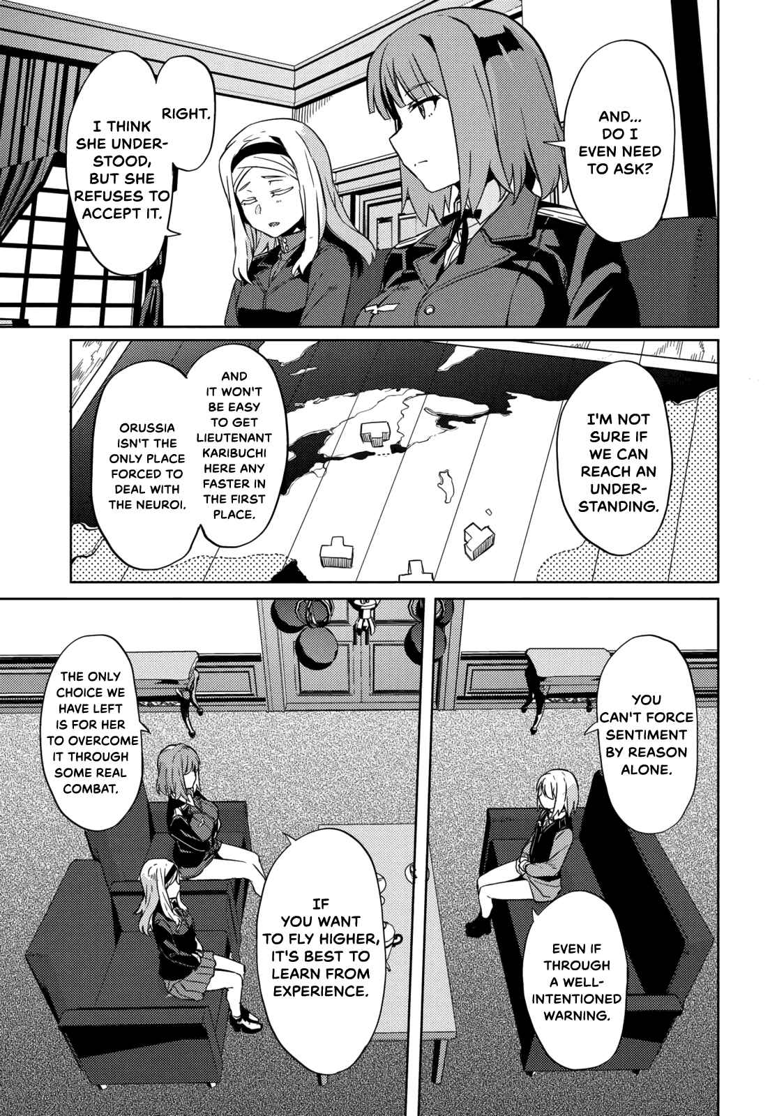 Page 21 Chapter 9 Brave Witches Prequel: The Vast Land of Orussia