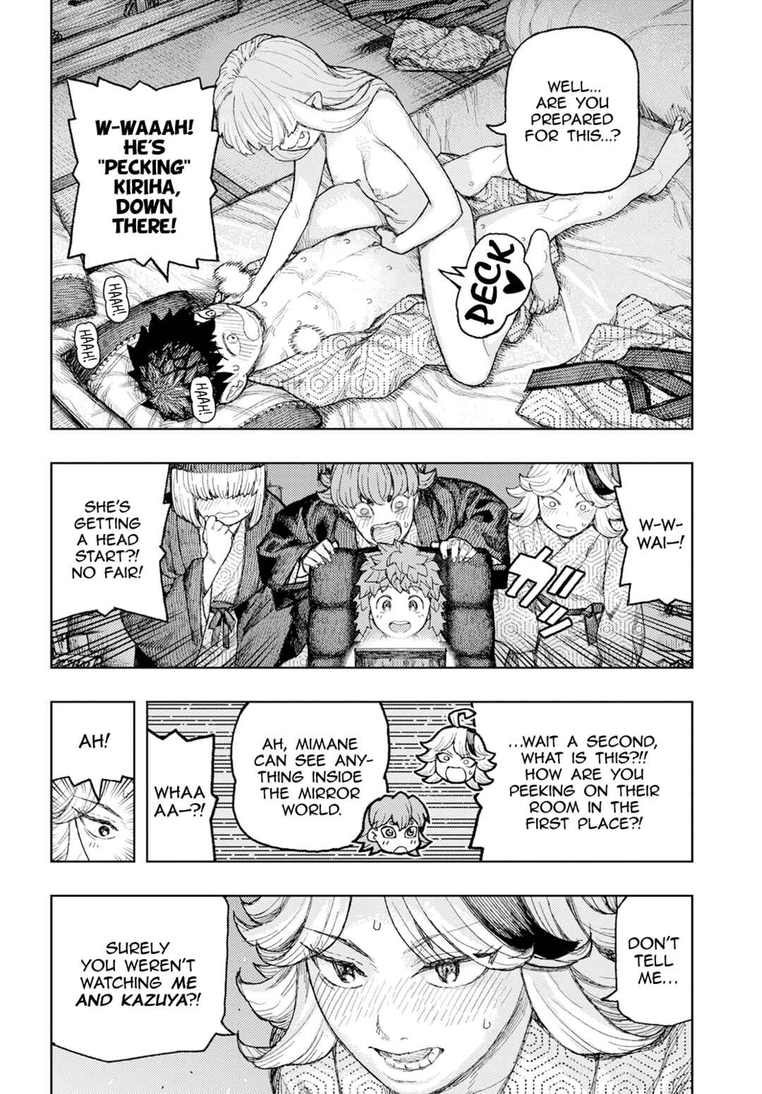 Page 23 Chapter 158 Tsugumomo (Fan Decensored)