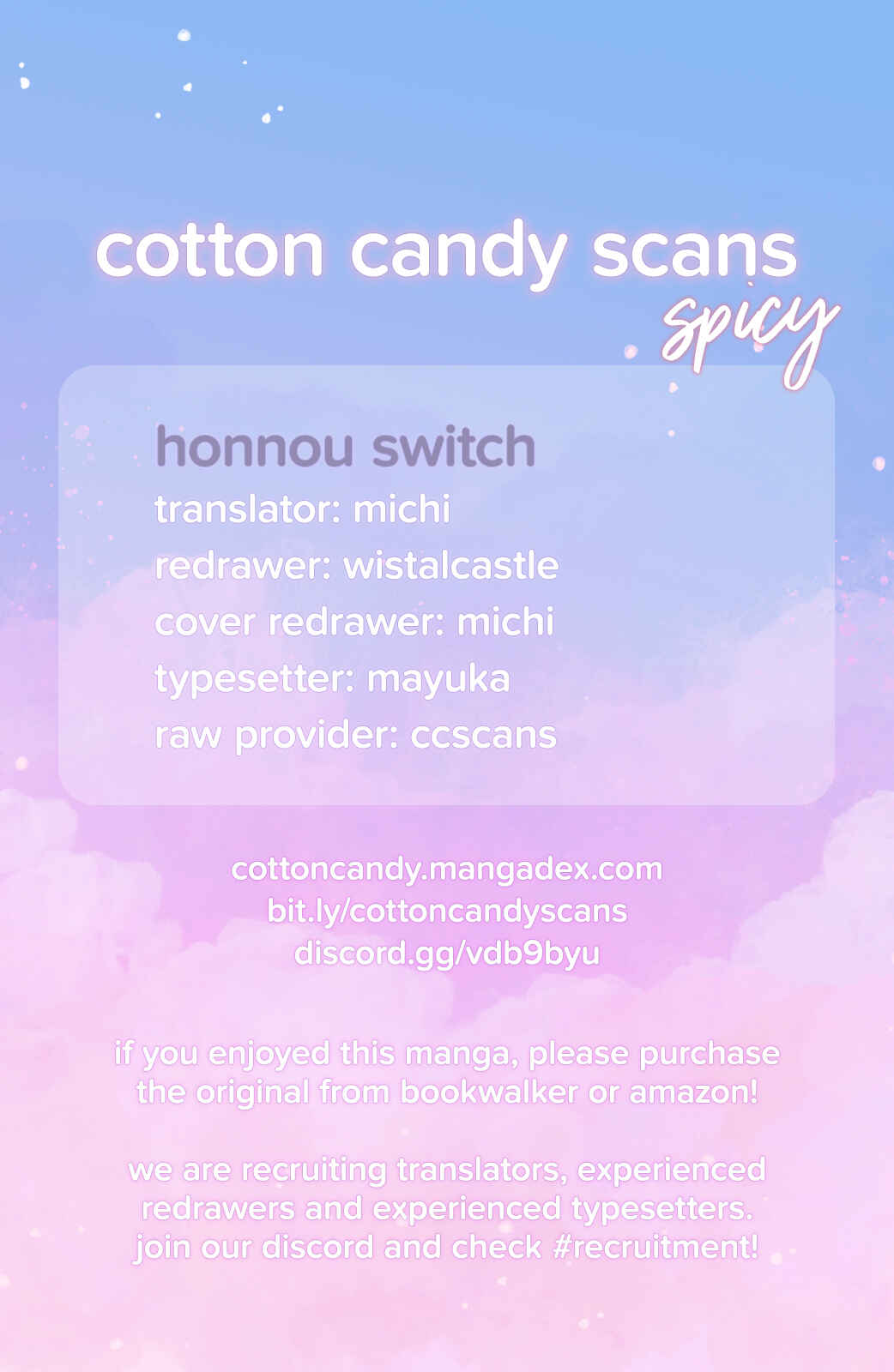 Page 1 Chapter 9 Honnou Switch