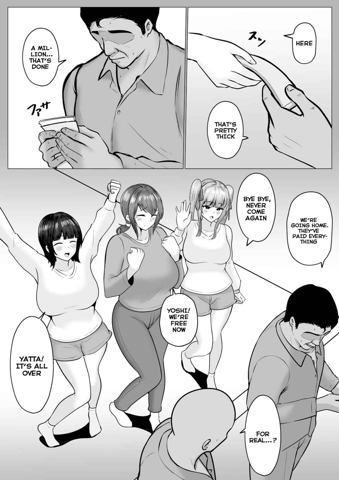 Page 54 Chapter Unknown_429c Watashi-tachi JK Shimai wa Mama to Issho ni Papakatsu Shitemasu