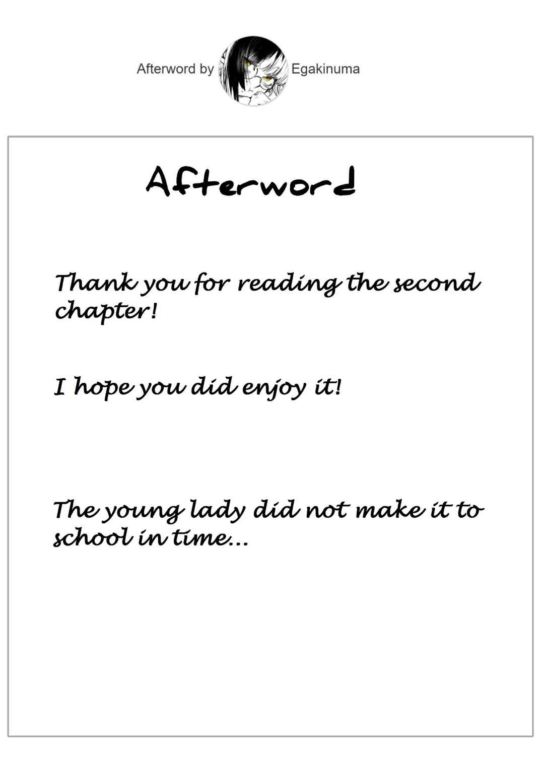 Page 31 Chapter 2 Lady in the Bad School