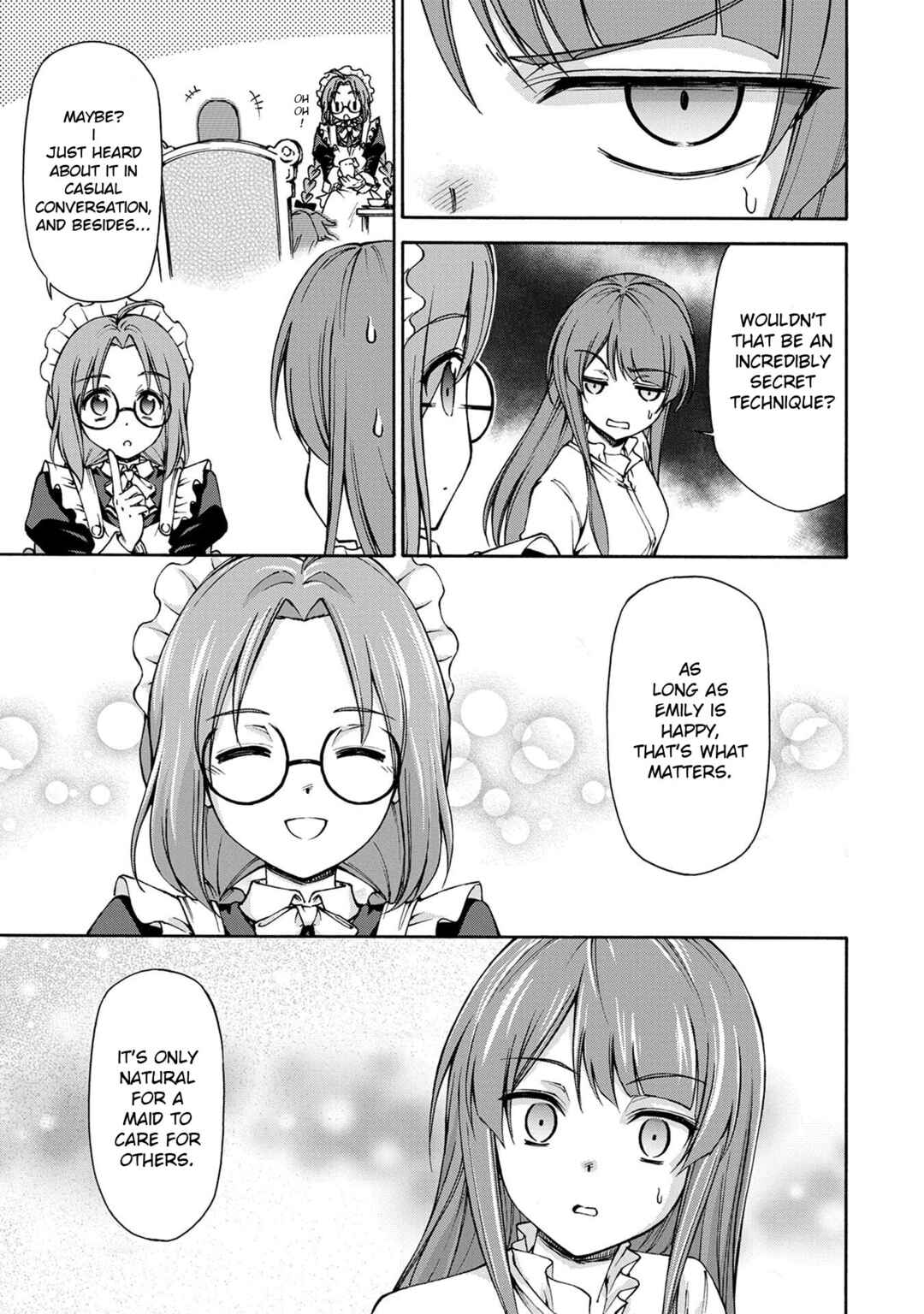 Page 11 Chapter 2 Maid nara Touzen desu. ~Nureginu wo Kiserareta Bannou Maid-san wa Tabi ni Deru Koto ni shimashita.~