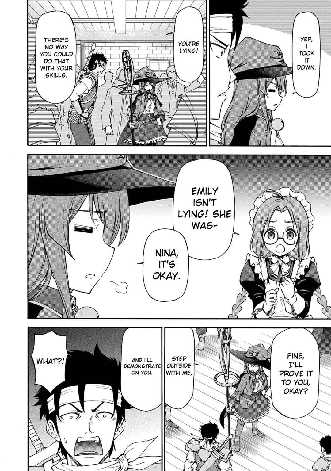 Page 32 Chapter 2 Maid nara Touzen desu. ~Nureginu wo Kiserareta Bannou Maid-san wa Tabi ni Deru Koto ni shimashita.~