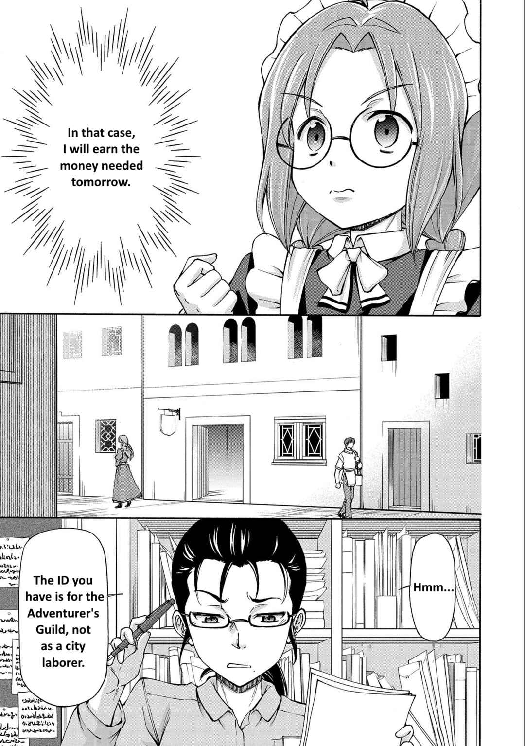 Page 19 Chapter 3 Maid nara Touzen desu. ~Nureginu wo Kiserareta Bannou Maid-san wa Tabi ni Deru Koto ni shimashita.~