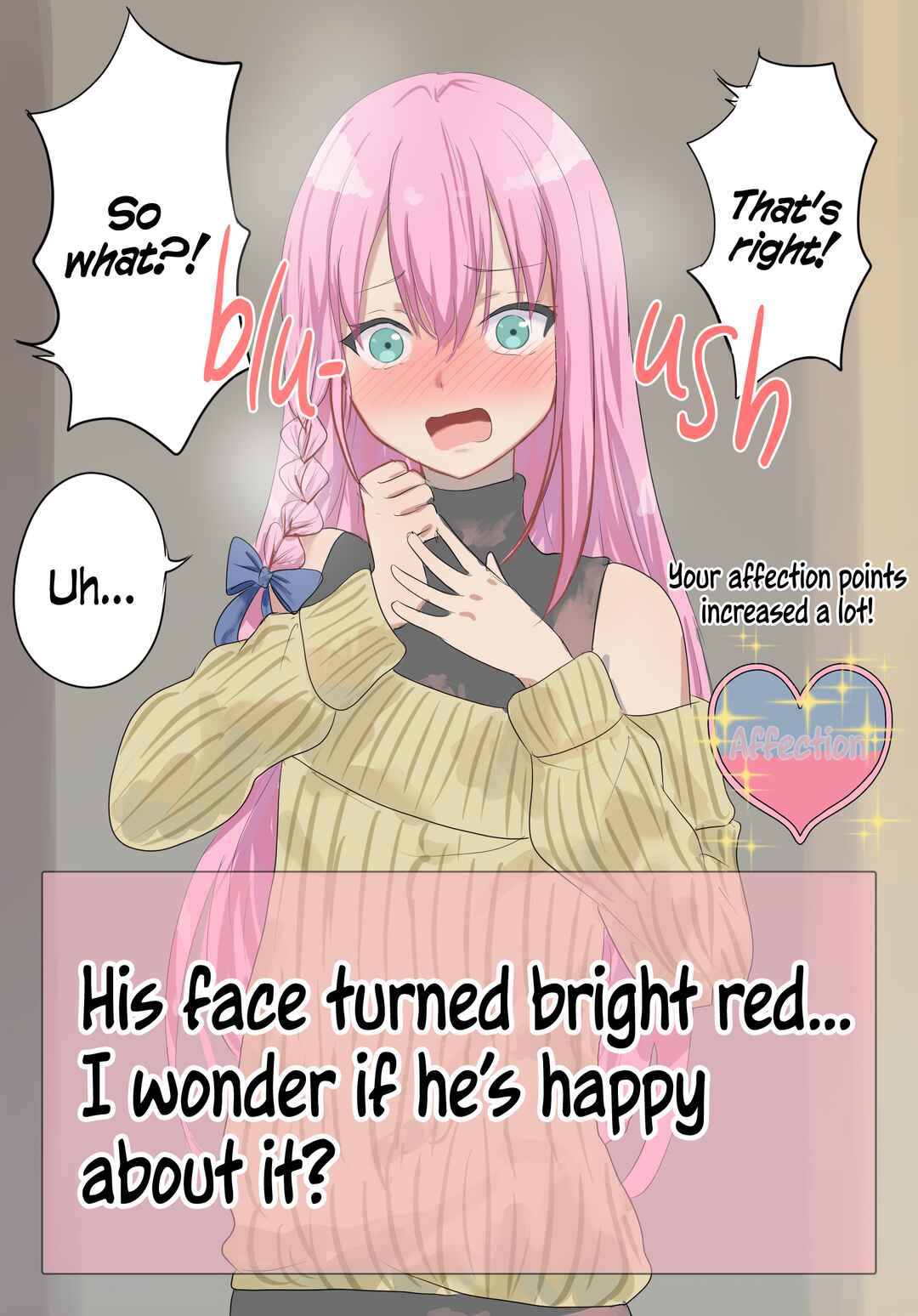Page 1 Chapter 19 A Trap Whose Affection Points Go Up Based on Your Choices