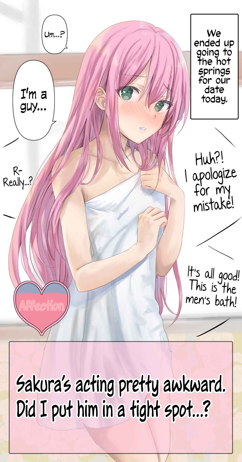 Page 1 Chapter 38 A Trap Whose Affection Points Go Up Based on Your Choices