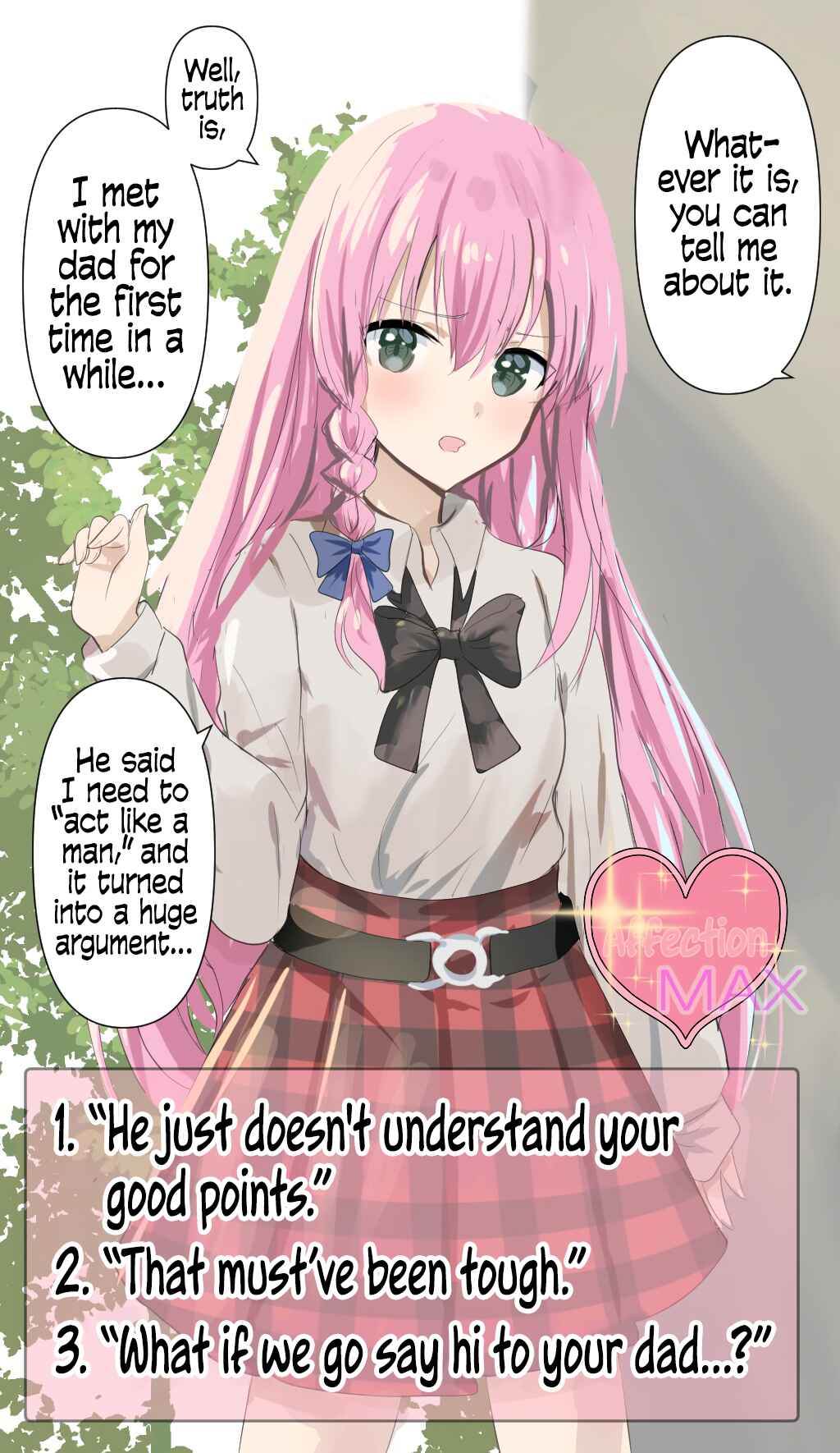 Page 1 Chapter 48 A Trap Whose Affection Points Go Up Based on Your Choices