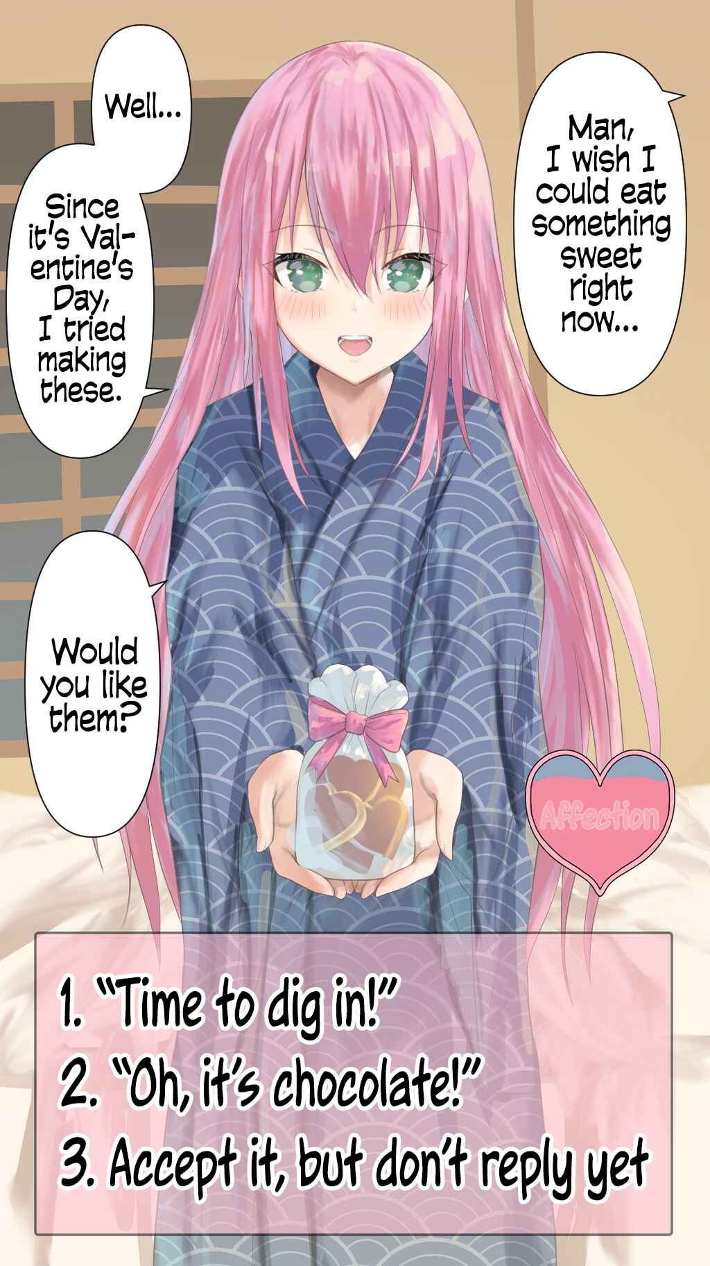 Page 1 Chapter 42 A Trap Whose Affection Points Go Up Based on Your Choices