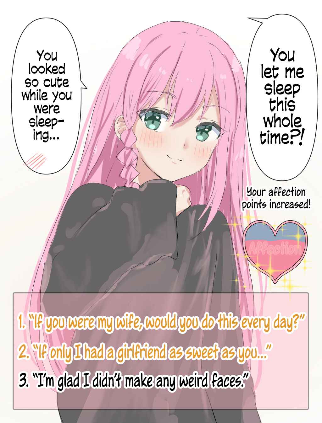 Page 1 Chapter 32 A Trap Whose Affection Points Go Up Based on Your Choices