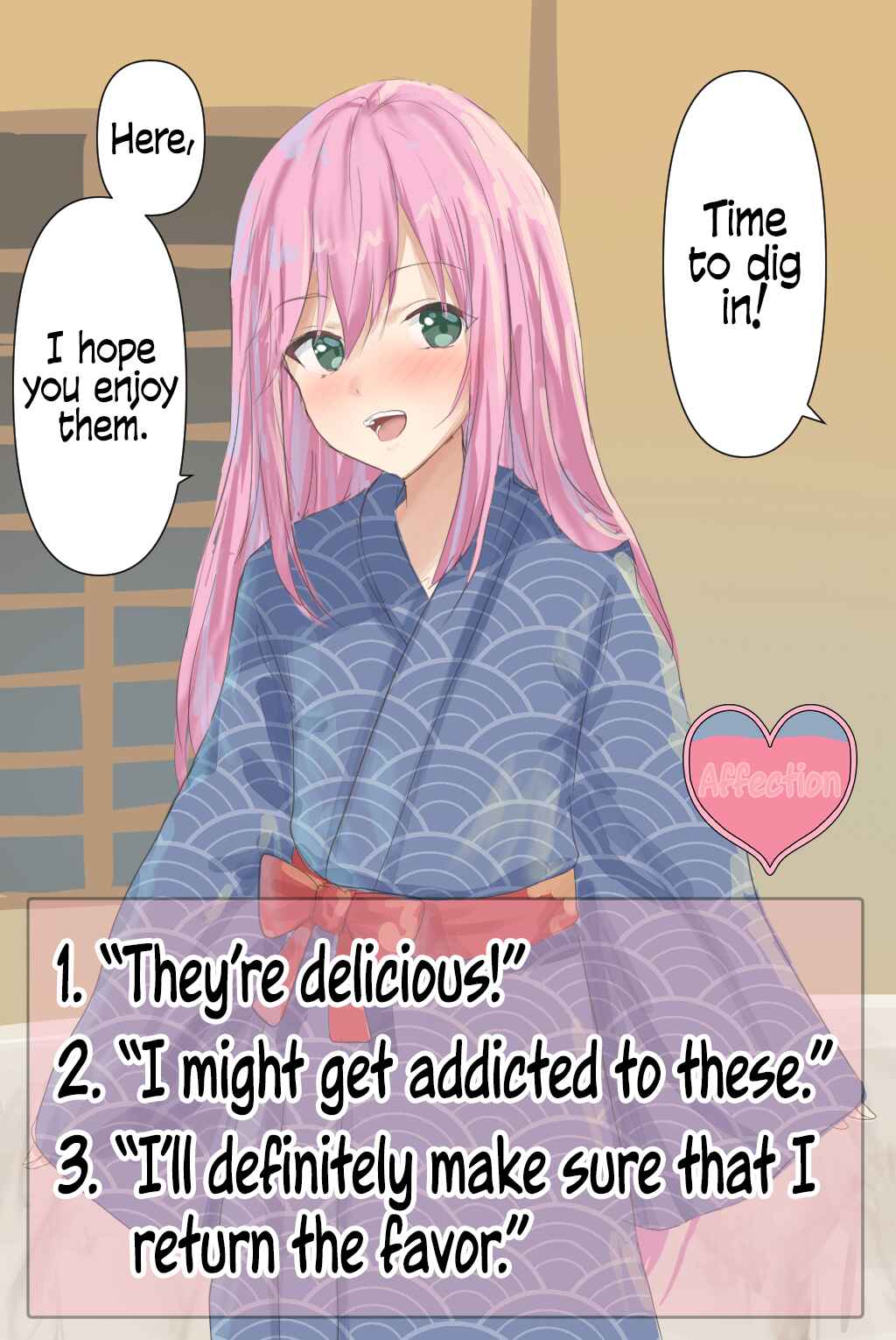 Page 1 Chapter 43 A Trap Whose Affection Points Go Up Based on Your Choices