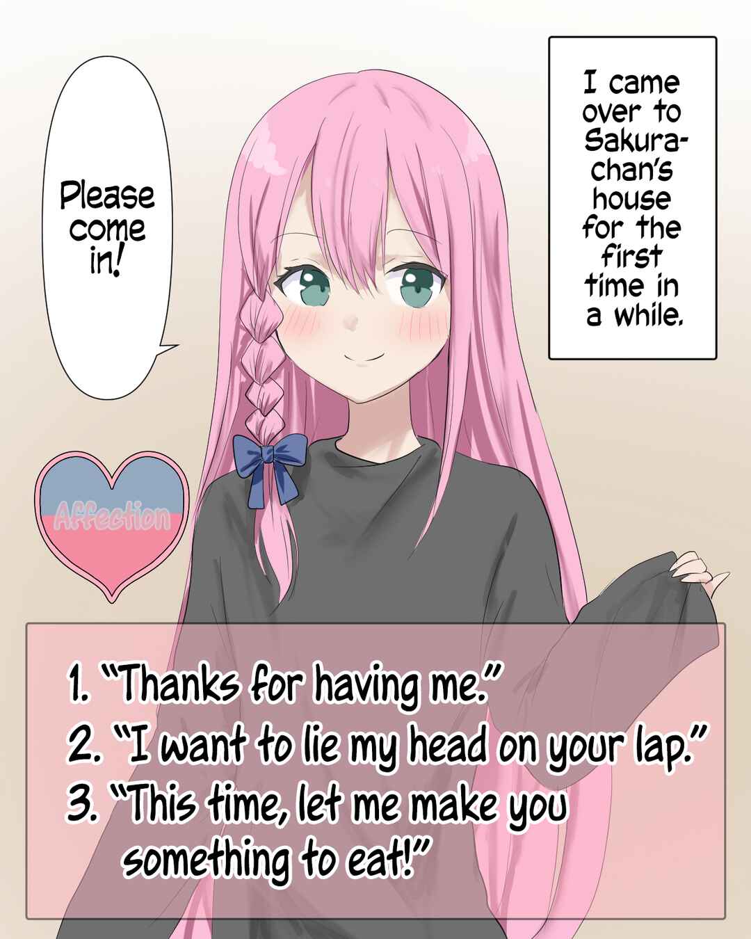 Page 1 Chapter 26 A Trap Whose Affection Points Go Up Based on Your Choices