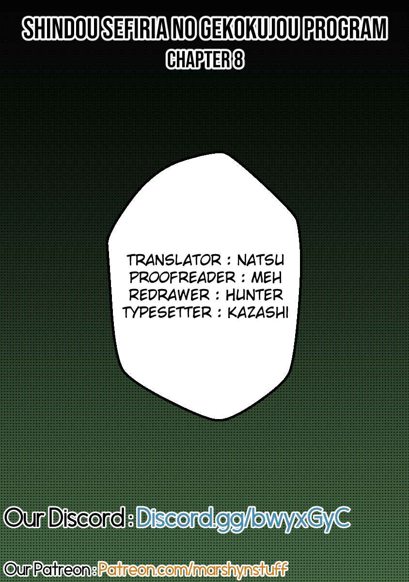 Page 25 Chapter 8 The Prodigy Sefirias Overpowering Program