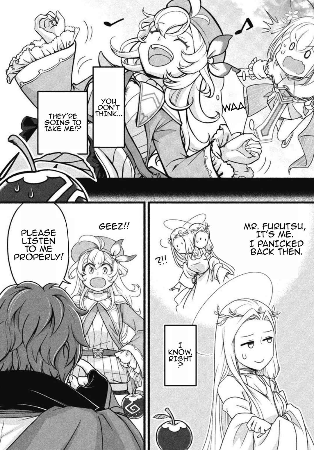 Page 9 Chapter 5 Ringo Tensei: Kindan no Kajitsu wa Kyou mo Korokoro to Musou suru